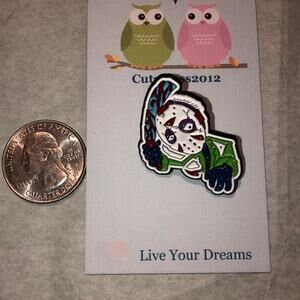 Jason Friday the 13th Pin Brooch Horror Halloween